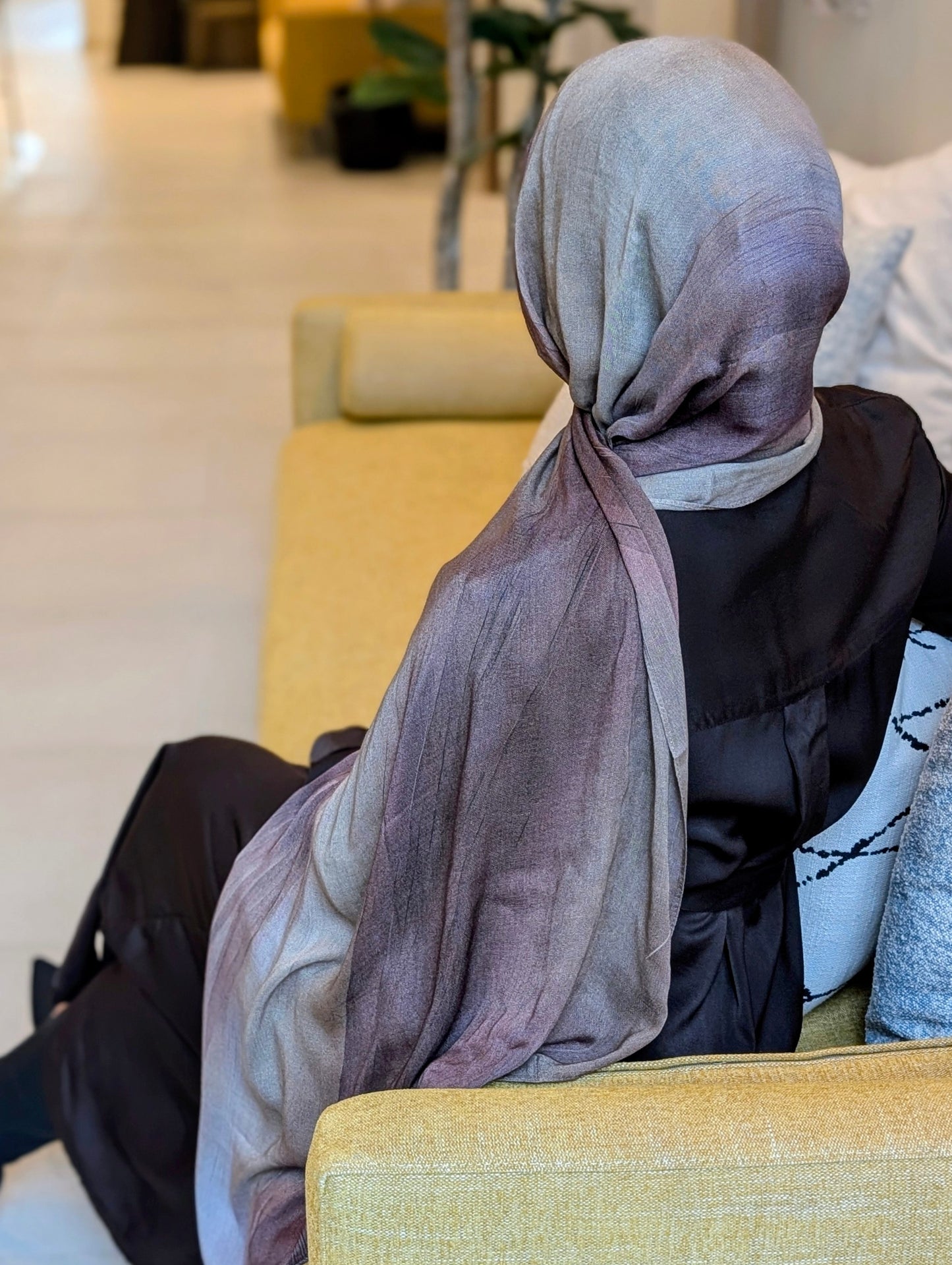 Hawaa Botanica: Printed Modal Hijab