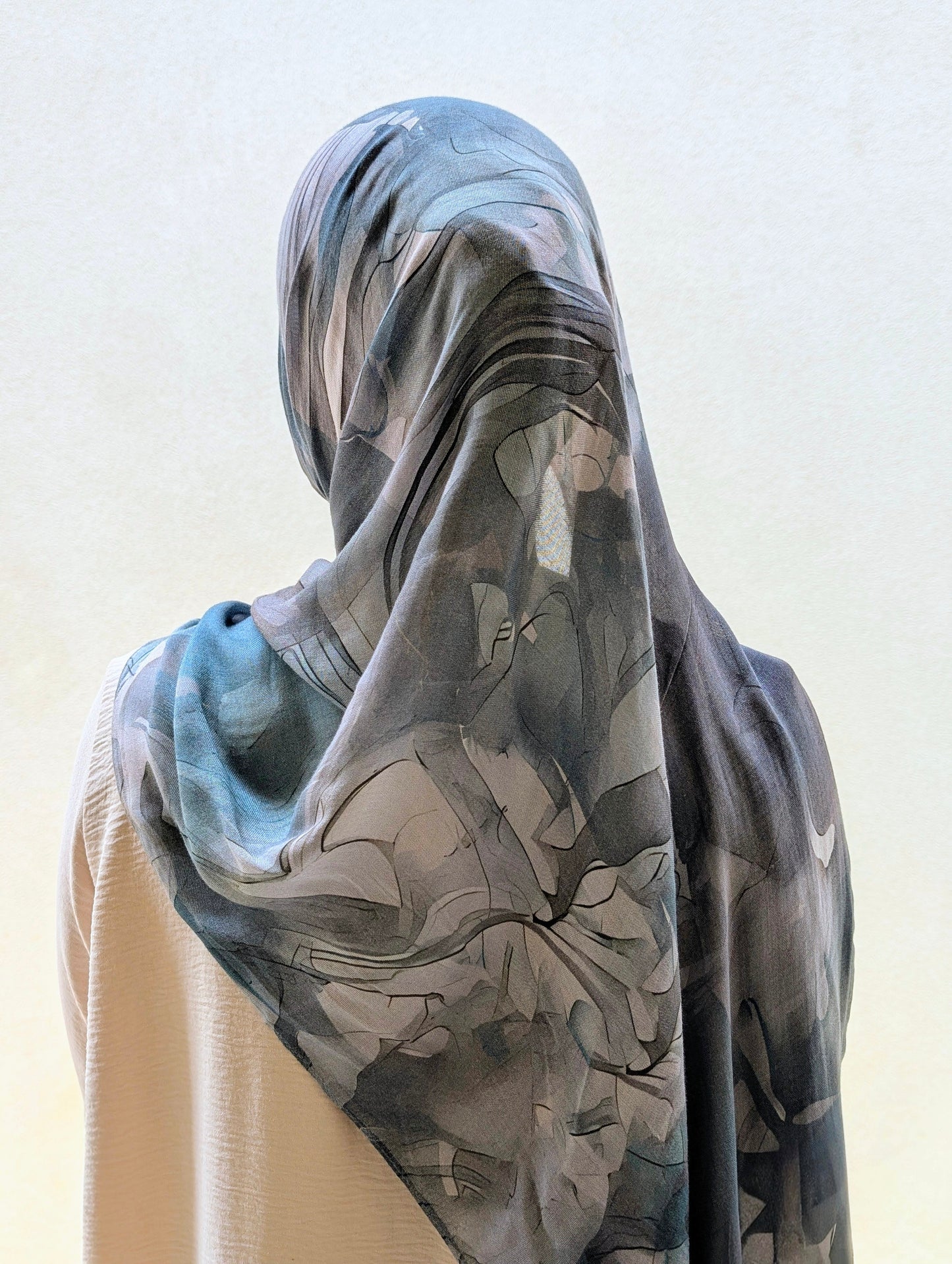 Hawaa Botanica: Printed Modal Hijab
