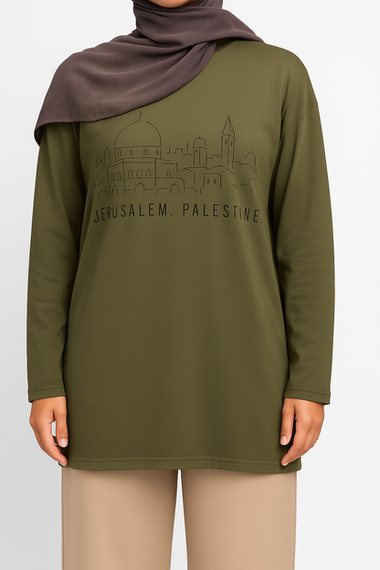 Woven Watan Women's Tunic Tee