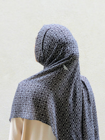 Hawaa Botanica: Printed Modal Hijab