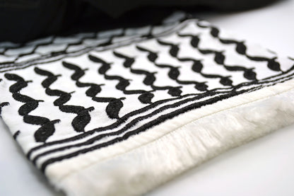 Mommy and Me Keffiyeh Print Abaya: Women