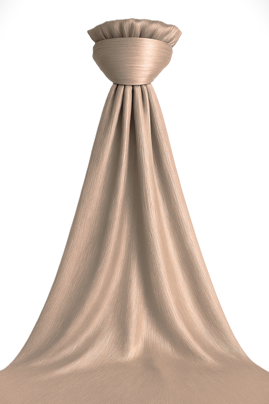 The Metals: Brushed Satin Hijab