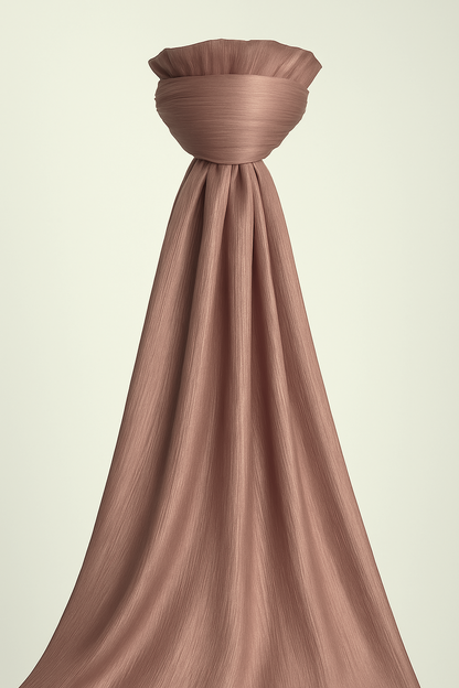 The Metals: Brushed Satin Hijab