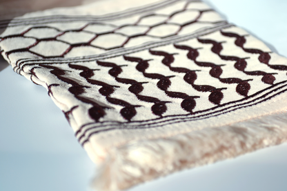 Mommy and Me Keffiyeh Print Abaya: Women