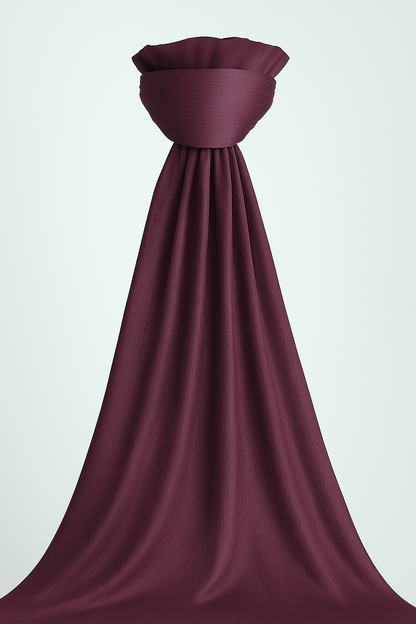 The Metals: Brushed Satin Hijab