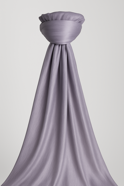 The Metals: Brushed Satin Hijab